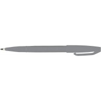 Pentel S520 Sign Pen Stylo feutre a pointe fibre fine acrylique Gris