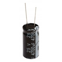 Condensateur Électrolytique 4700 uF 25 VDC