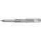 Pentel Hybrid Gel Grip DX K230-Z Roller gel encre metallisee 1 mm Argent
