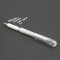 Pentel Hybrid Gel Grip DX K230-W Roller gel encre metallisee 1 mm Blanc