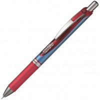 Pentel BLN75-B Roller encre gel Pointe metal 0,5 mm Rouge