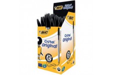 Bic Allemagne Stylo Noir Cristal Medium 1,0mm