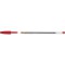 BIC Stylos bille CRISTAL Rechargeable Pointe Moyenne Rouge