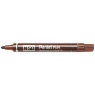 Pentel N50-E Lumocolor Marqueur permanent 352 Marron