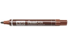 Pentel N50-E Lumocolor Marqueur permanent 352 Marron