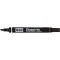 Pentel N 60-A Marqueur Permanent a Pointe biseautee Noir