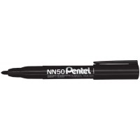 PENTEL marqueurs permanent GREEN-LABEL NN50 Pte Ogive 1,3 mm Noir