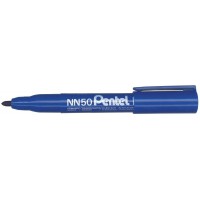 PENTEL marqueurs permanent GREEN-LABEL NN50, bleu