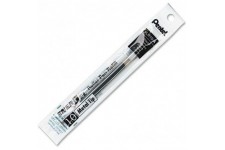 Pentel LR10-A Recharge encre gel Pointe metal 1 mm Noir