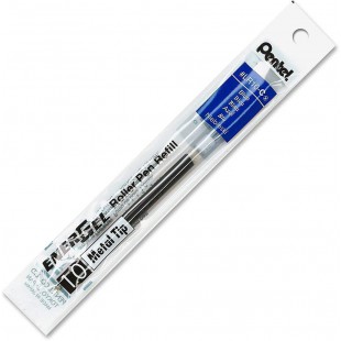 Pentel LR10-C Recharge encre gel Pointe metal 1 mm Bleu