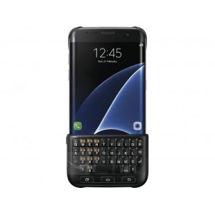 Samsung Coque avec Clavier QWERTY pour Samsung Galaxy S7 Edge Noir