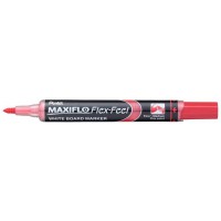 Pentel Maxiflo Flex-Feel Marqueur pour tableau blanc 1 Stuck rouge