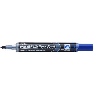 Pentel Maxiflo Flex-Feel Marqueur pour tableau blanc 1 Stuck bleu