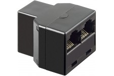 adaptateur RJ45 (8P8C) pour, prise RJ45 2 x (8P8C)