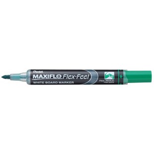 Pentel Maxiflo Flex-Feel Marqueur pour tableau blanc 1 Stuck vert