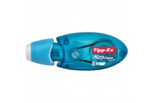 Bic 30025 Tipp-Ex Micro Tape Twist Correcteur Devidoir Mini Ruban Polyester 5 mm x 8 m Capuchon Forme Ergonomique