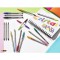 BIC Ecriture Cristal Multicolour Stylos-Bille Pointe Large (1,6 mm) - Couleurs Assorties, Pochette de 10