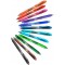 Pentel EnerGel X BL107-4COL Lot de 4 stylos a  encre gel liquide avec mecanisme a  pression 0,35 mm