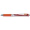 Pentel EnerGel BL77-4COL Lot de 4 stylos a  encre gel avec mecanisme a  poussoir, diametre de la bille : 0,7 mm epaisseur de tr