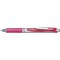 Pentel EnerGel BL77-4COL Lot de 4 stylos a  encre gel avec mecanisme a  poussoir, diametre de la bille : 0,7 mm epaisseur de tr