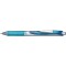 Pentel EnerGel BL77-4COL Lot de 4 stylos a  encre gel avec mecanisme a  poussoir, diametre de la bille : 0,7 mm epaisseur de tr
