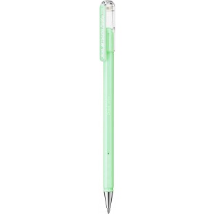 Pentel K108-P Hybrid Milky Stylo Roller Encre Gel Pastel Vert Clair