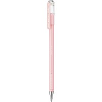 Pentel K108-P Hybrid Milky Stylo Roller Encre Gel Pastel Rose