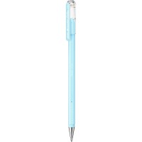 Pentel K108-P Hybrid Milky Stylo Roller Encre Gel Pastel Bleu