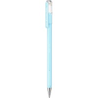 Pentel K108-P Hybrid Milky Stylo Roller Encre Gel Pastel Bleu