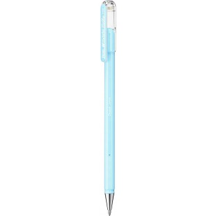 Pentel K108-P Hybrid Milky Stylo Roller Encre Gel Pastel Bleu