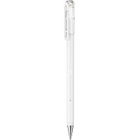 Pentel K108-P Hybrid Milky Stylo Roller Encre Gel Pastel Blanc