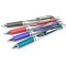 Pentel EnerGel BL77-4COL3 Lot de 4 rollers a  encre gel avec mecanisme a  pression 0,7 mm de diametre 0,35 mm d'epaisseur de tr