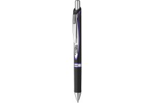 Pentel BLP77-VX Energel Document avec mecanisme a  pression etanche 1 violett