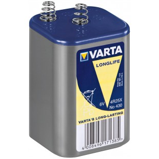 Varta V430 with spring 6.0 V 8100 mAh