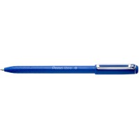 Pentel BX460-C iZee Stylo a  bille avec capuchon et clip metal Bleu Pointe large 1mm