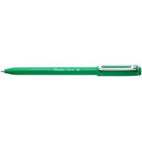 Pentel BX460-D iZee Stylo a  bille avec capuchon et clip metal Vert Pointe large 1mm