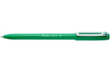 Pentel BX460-D iZee Stylo a  bille avec capuchon et clip metal Vert Pointe large 1mm