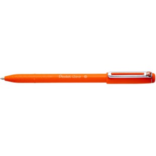 Pentel BX460-F iZee Stylo a  bille avec capuchon et clip metal Orange Pointe large 1mm