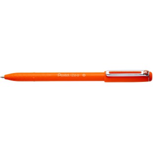 Pentel BX460-F iZee Stylo a  bille avec capuchon et clip metal Orange Pointe large 1mm