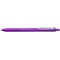 Pentel BX470-4COL Lot de 4 stylos-bille IZee avec clip en metal epaisseur de trait 0 mm Orange/bleu clair/rose/violet