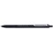 Pentel BX470-A iZee Stylo a  bille retractable avec clip en metal Noir Pointe large 1 mm