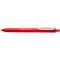 Pentel BX470-B iZee Stylo a  bille retractable avec clip en metal Rouge Pointe large 1 mm