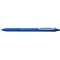 Pentel BX470-C iZee Stylo a  bille retractable avec clip en metal Bleu Pointe large 1 mm