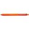 Pentel BX470-F iZee Stylo a  bille retractable avec clip en metal Orange Pointe large 1 mm