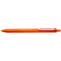 Pentel BX470-F iZee Stylo a  bille retractable avec clip en metal Orange Pointe large 1 mm