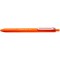 Pentel BX470-F iZee Stylo a  bille retractable avec clip en metal Orange Pointe large 1 mm