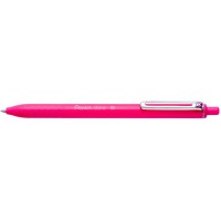 Pentel BX470-P iZee Stylo a  bille retractable avec clip en metal Rose Pointe large 1 mm