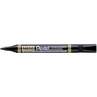 Pentel Marqueur permanent a pointe ogive 4,2 mm - Noir