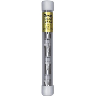 Pentel Z2-1 Etui de 4 Gommes de Rechange pour P200