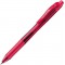 Pentel stylos roller a  gel EnerGel-X BL107, rouge